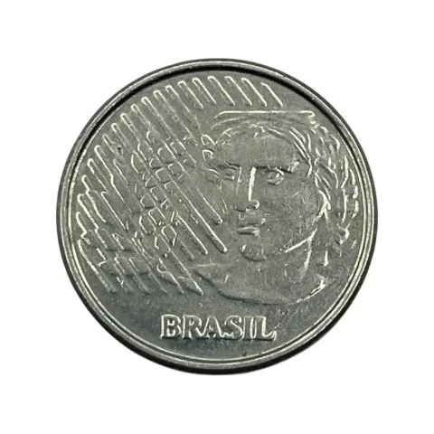 5 centavos - 1997 - Plano Real - Primeira Família - Efígie - verso