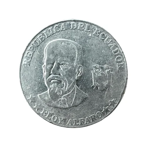 50 Centavos - Sucre - Equador - 2000 - MBC - KM# 108 - frente