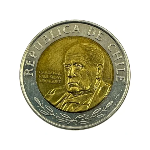 500 pesos - 2021 - Chile - MBC+ - KM#235 - verso