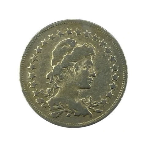Moeda 400 Réis 1923 Brasil - Cupro-Níquel - MBC - KM# 520 - verso