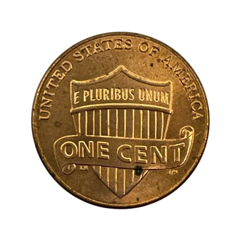 1 Cent Dóllar - Estados Unidos - 2019 - Abraham Lincoln - KM# 201 - verso