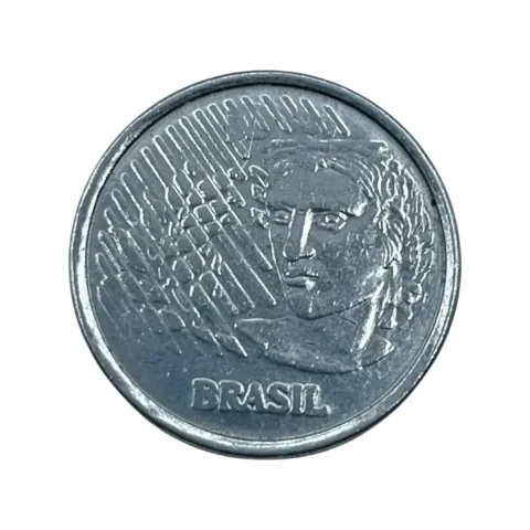 50 centavos - 1995 - Plano Real - Primeira Família - Efígie - verso