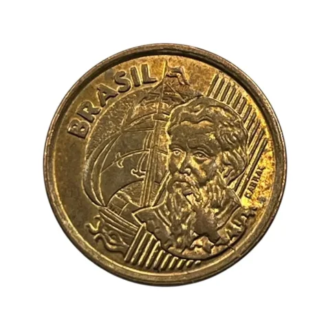 1 centavo - 1999 - Plano Real - Pedro Álvares Cabral - verso