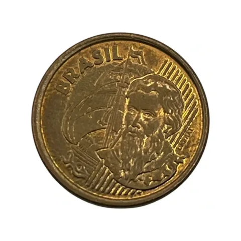 1 centavo - 2003 - Plano Real - Pedro Álvares Cabral - verso