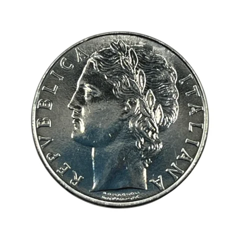 Moeda 100 Liras Itália - 1982 - SOBERBA - KM# 96.1 - frente
