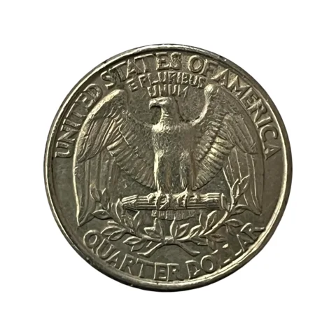 Moeda Estados Unidos - 25 Cents Quarter Dólar - 1994 - Águia - Letra P - MBC - KM# 164a - verso