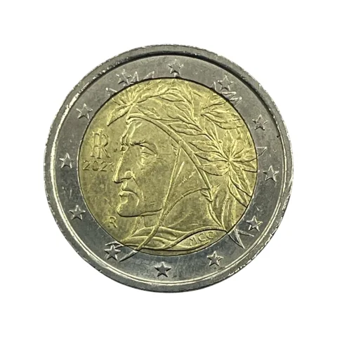 2 Euros - Itália - 2021 - MBC - KM#251 - frente