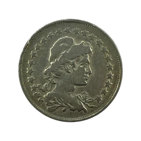 Moeda 400 Réis 1927 Brasil - Cupro-Níquel - MBC - KM# 520 - verso