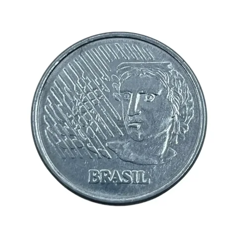 1 Real - 1994 - Plano Real - Primeira Família - Efígie - verso