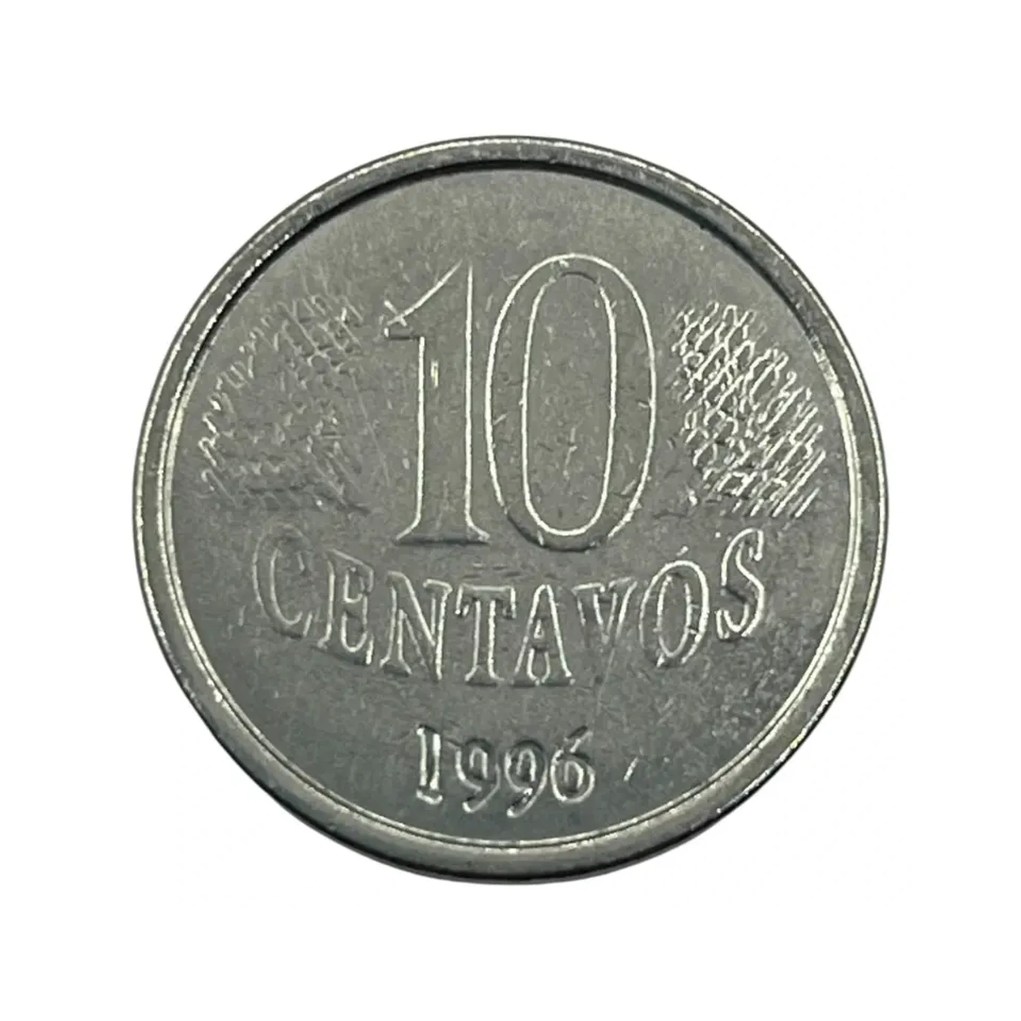 10 centavos - 1996 - Plano Real - Primeira Família - Efígie