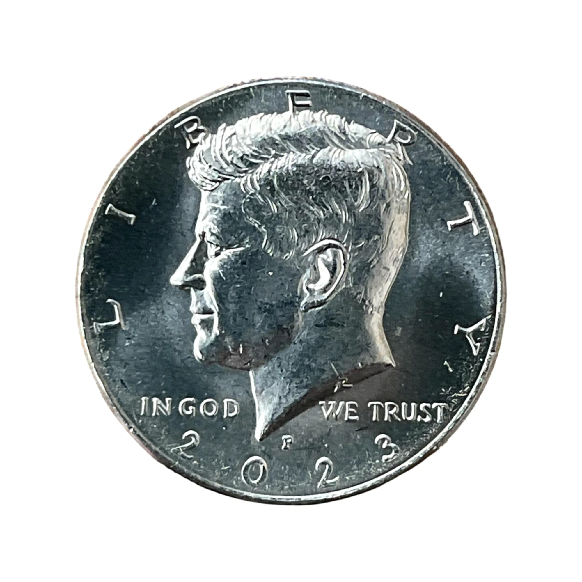 Moeda Half Dólar 2023 Estados Unidos Kennedy - Letra P - SOBERBA - KM# A202b