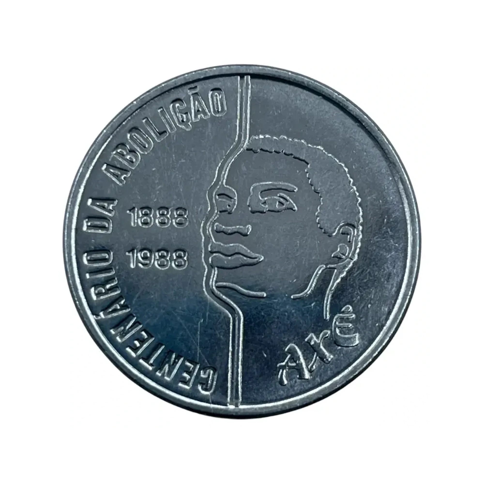 100 Cruzados - 1988 - PAI - CENTENÁRIO DA ABOLIÇÃO