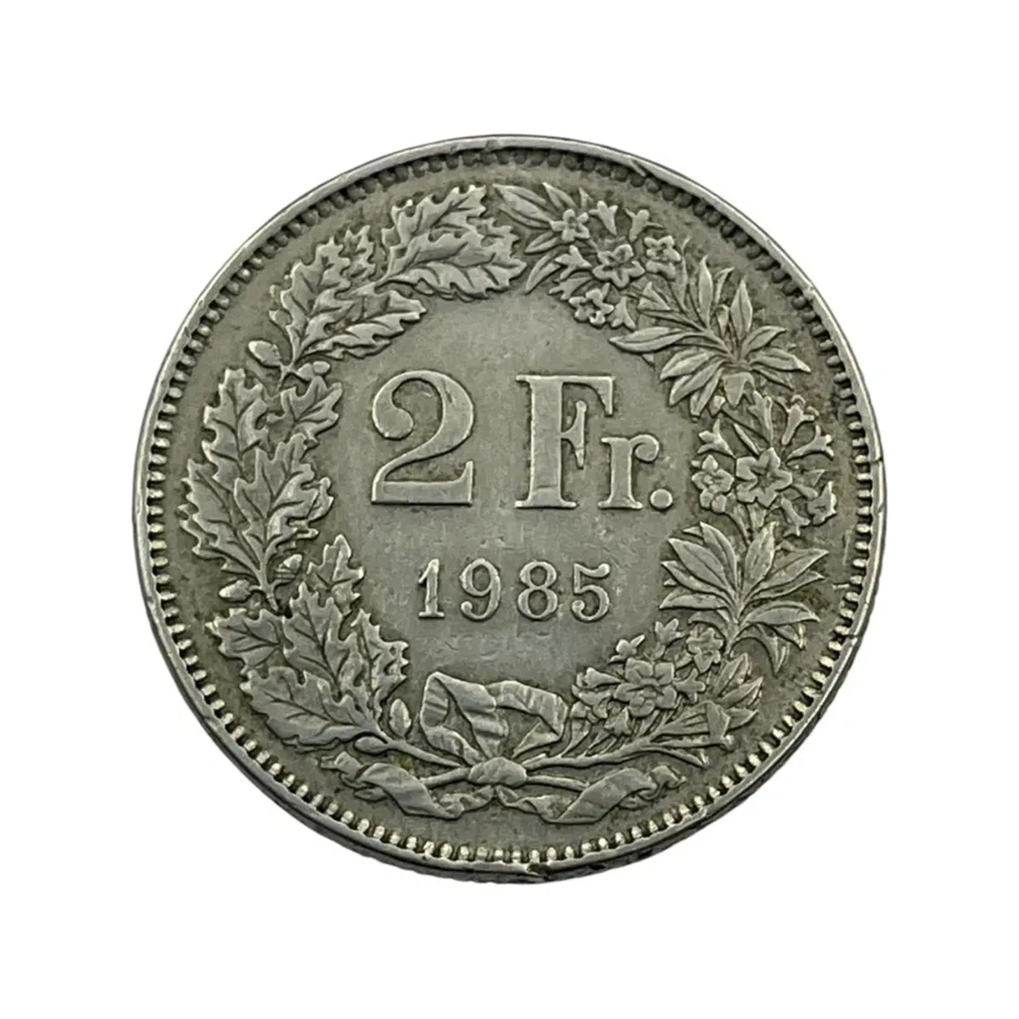 2 Francos - Suiça - 1985 - KM# 21a