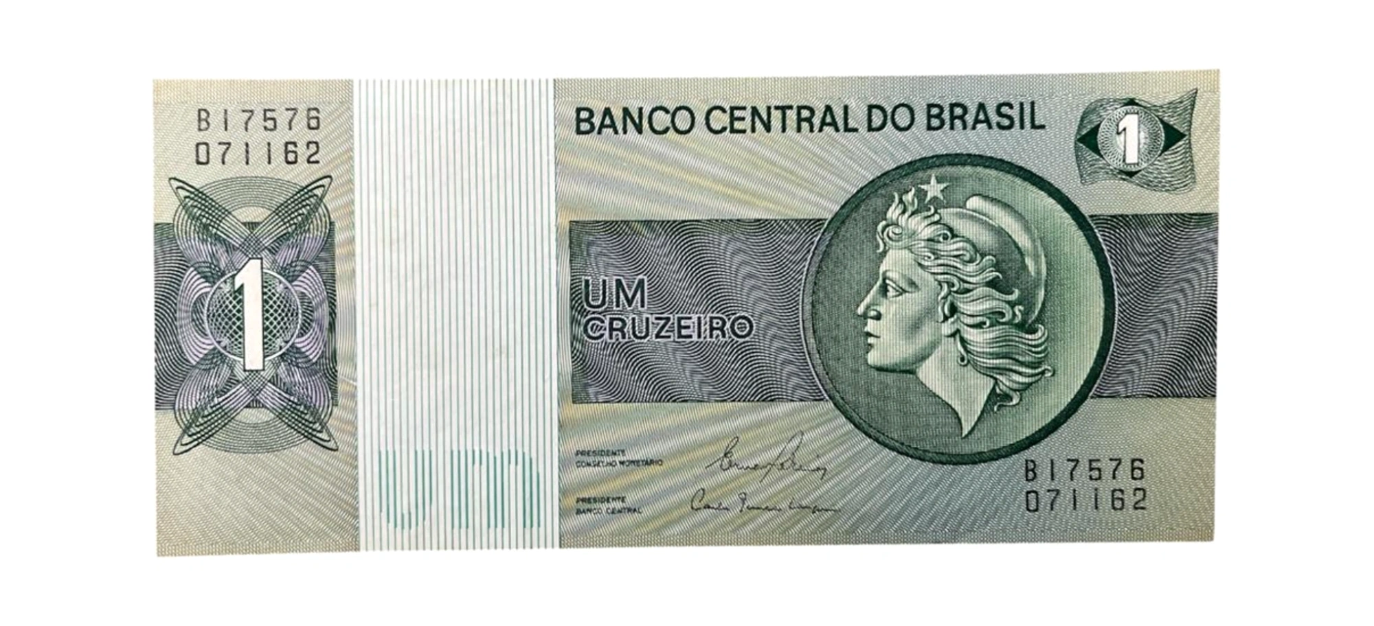 Cédula 1 Cruzeiro 1980 - Brasil - SOBERBA - C-132 / P-191