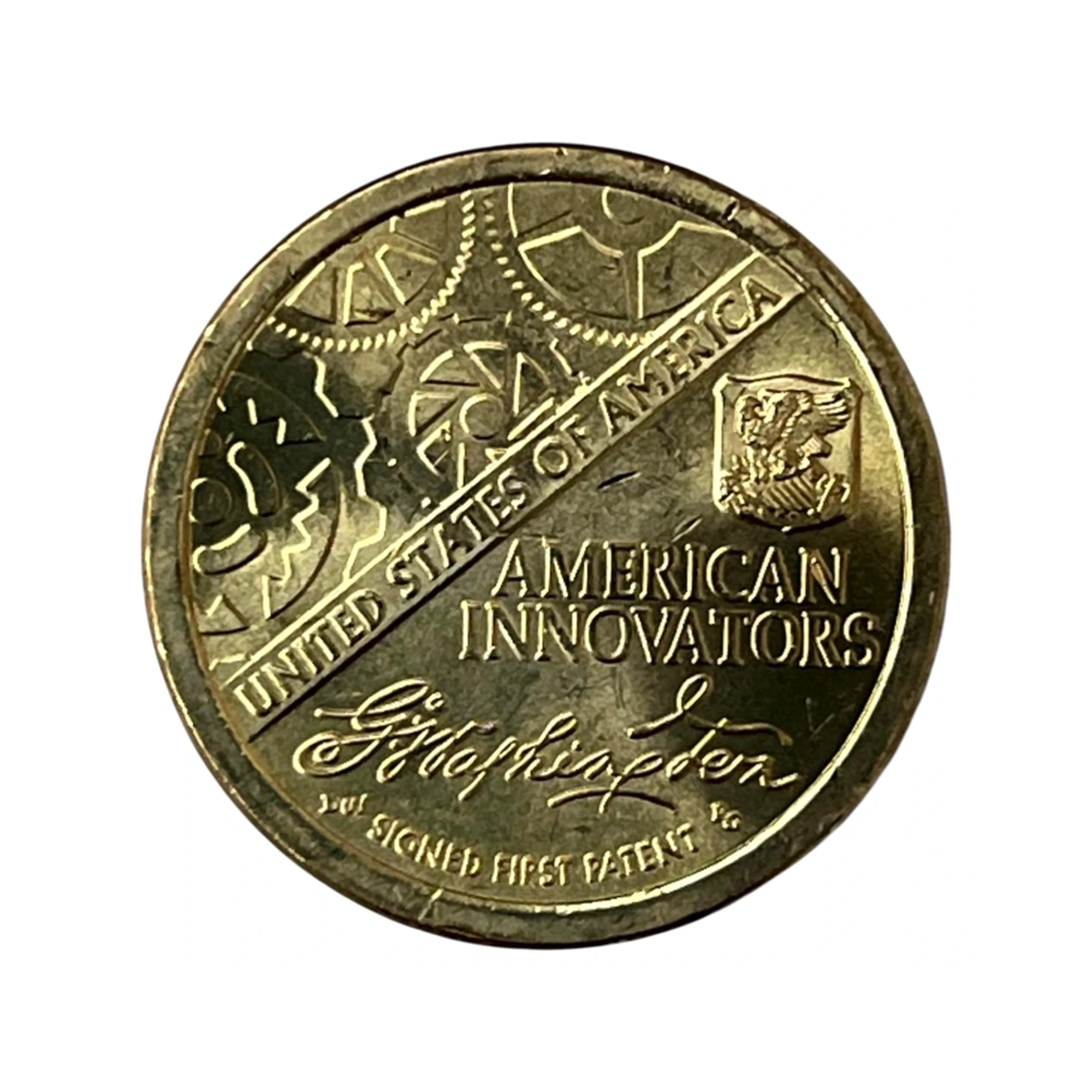 Moeda 1 Dólar - Estados Unidos - 2018 - American Innovators - Letra PH - SOBERBA - UC# 106