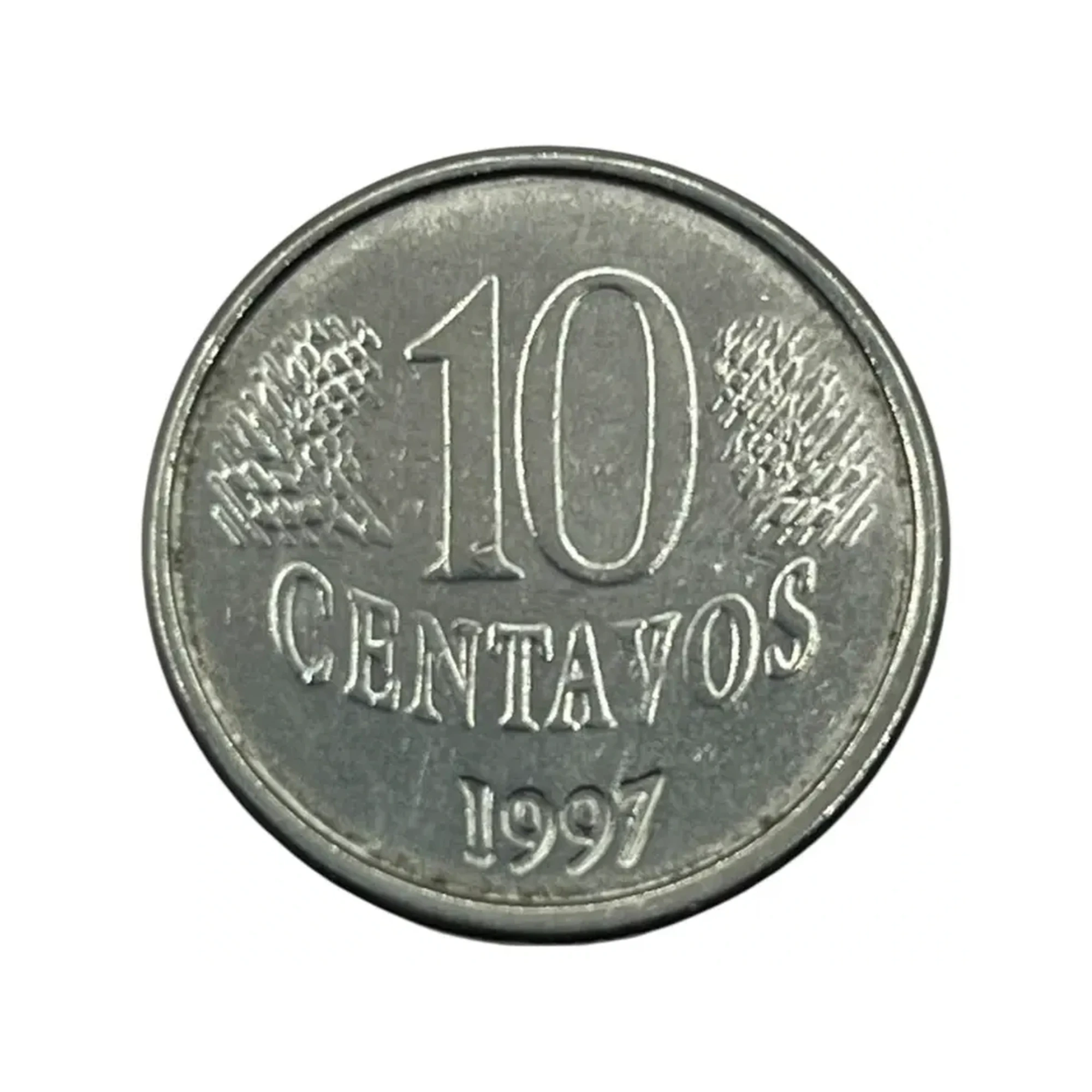 10 centavos - 1997 - Plano Real - Primeira Família - Efígie