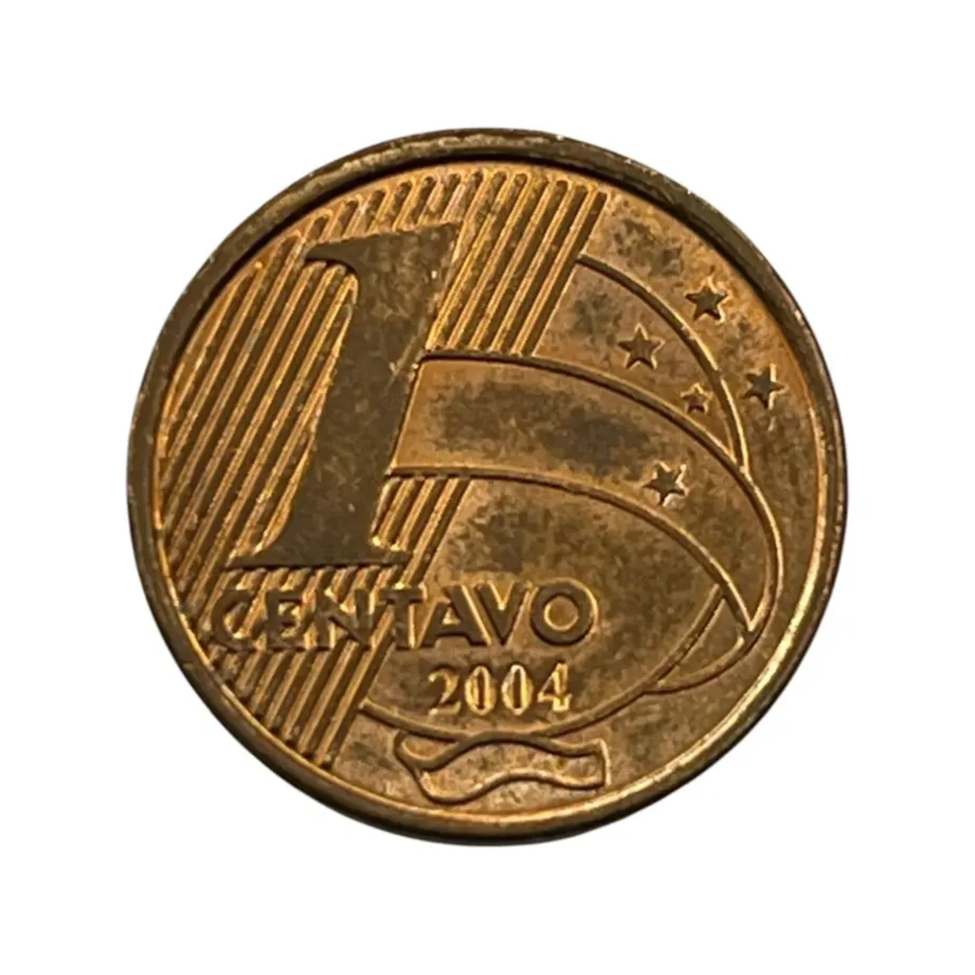 1 centavo - 2004 - Plano Real - Pedro Álvares Cabral