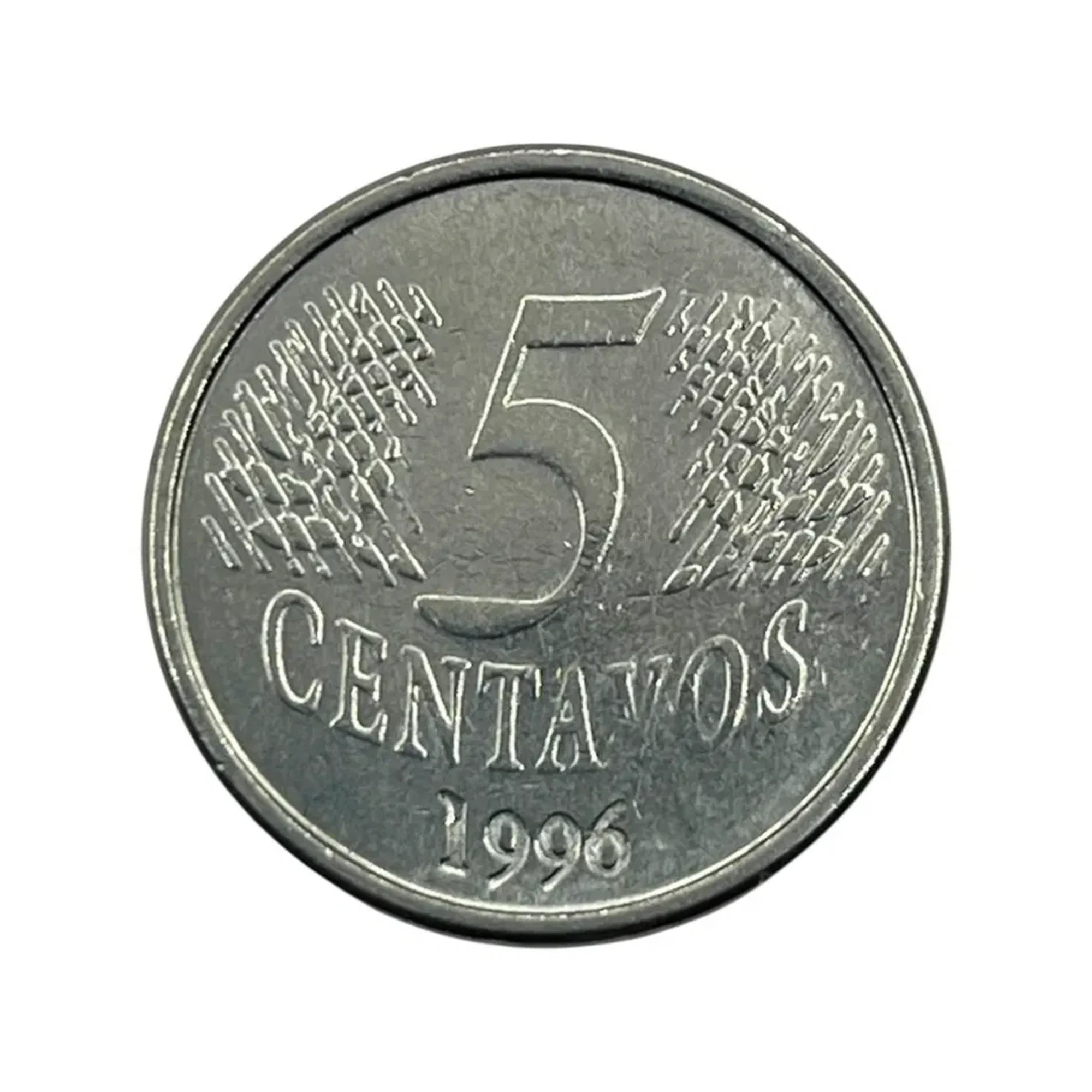 5 centavos - 1996 - Plano Real - Primeira Familia - Efígie