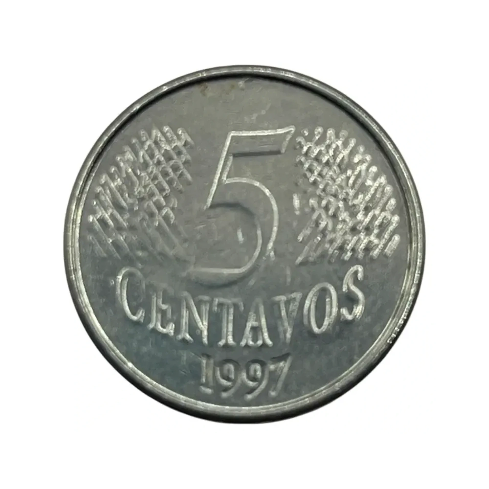 5 centavos - 1997 - Plano Real - Primeira Família - Efígie
