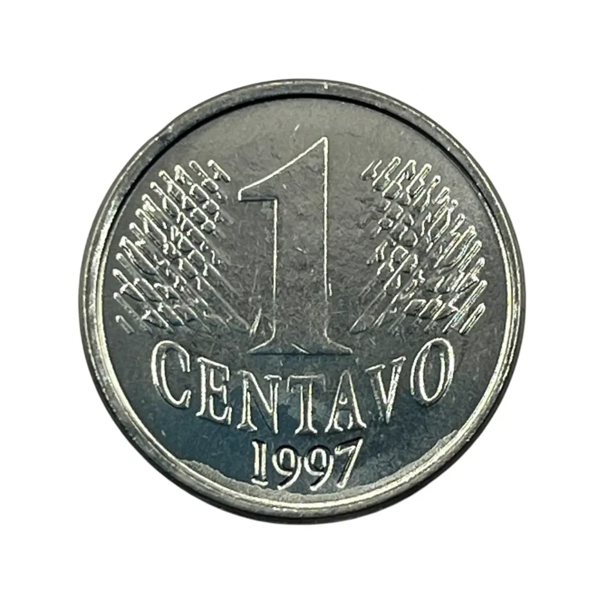 1 centavo - 1997 - Plano Real - Primeira Família - Efígie