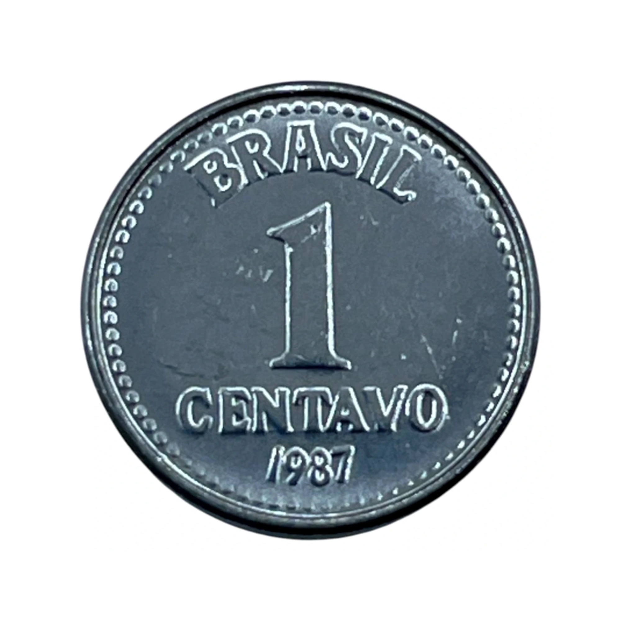 1 Centavo - 1987 - Cruzado - MBC+ Baixa Tiragem - KM#600