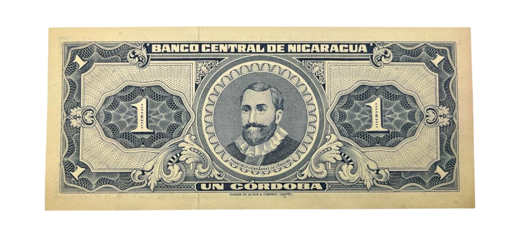 Cédula 1 Córdoba Nicarágua - 1968 - MBC+ P-115a